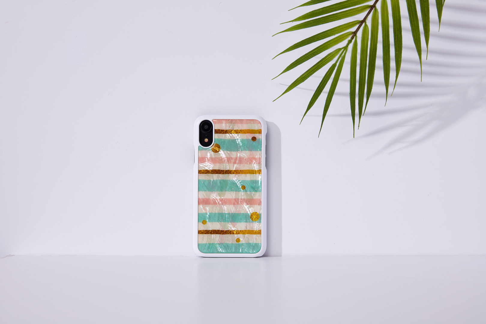 Чехол iKins iPhone XR Pop Mint White для смартфона