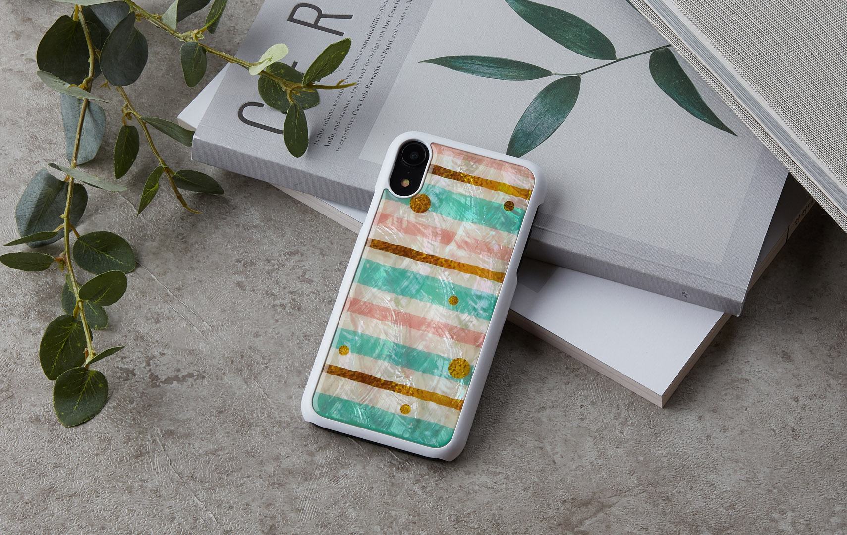 Чехол iKins iPhone XR Pop Mint White для смартфона