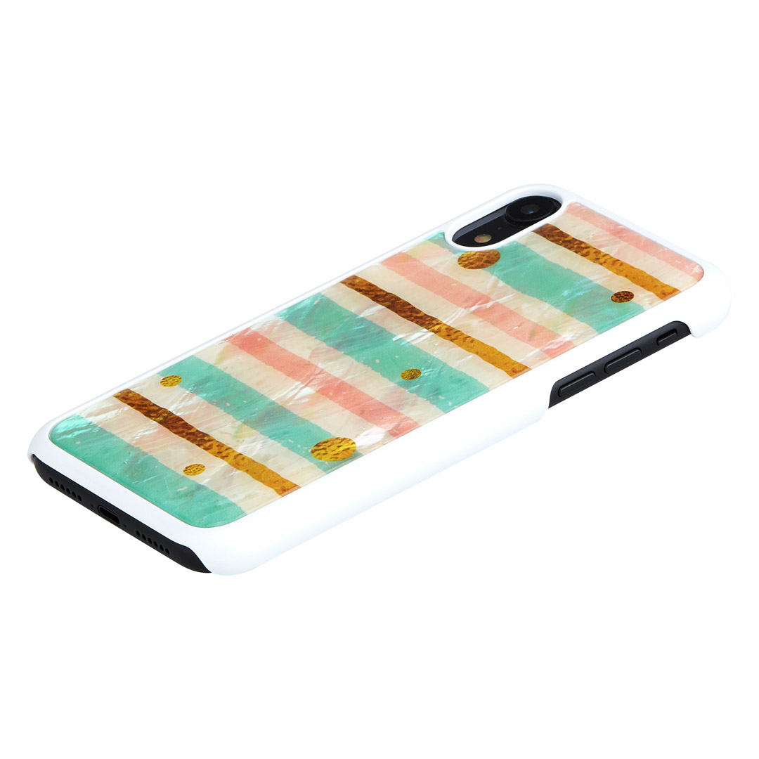 Чехол iKins iPhone XR Pop Mint White для смартфона