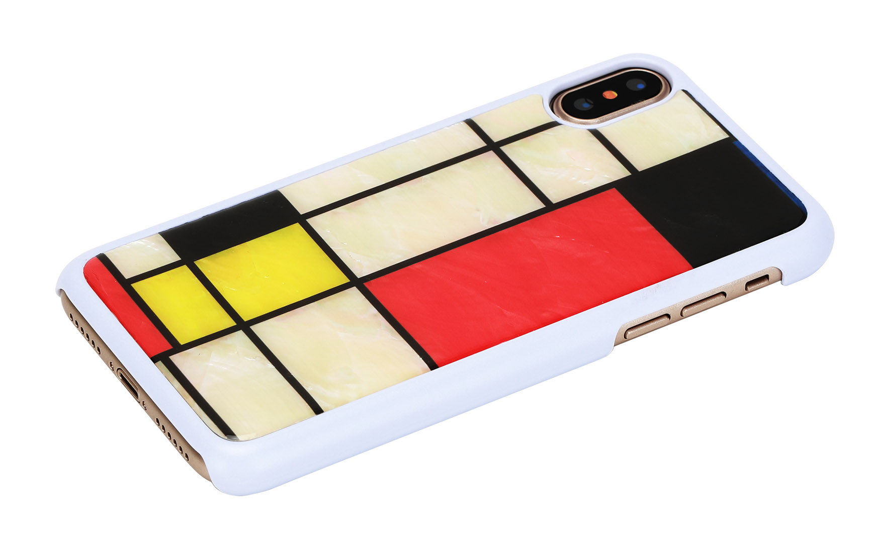 iKins iPhone XS/S Mondrian White Vāciņš