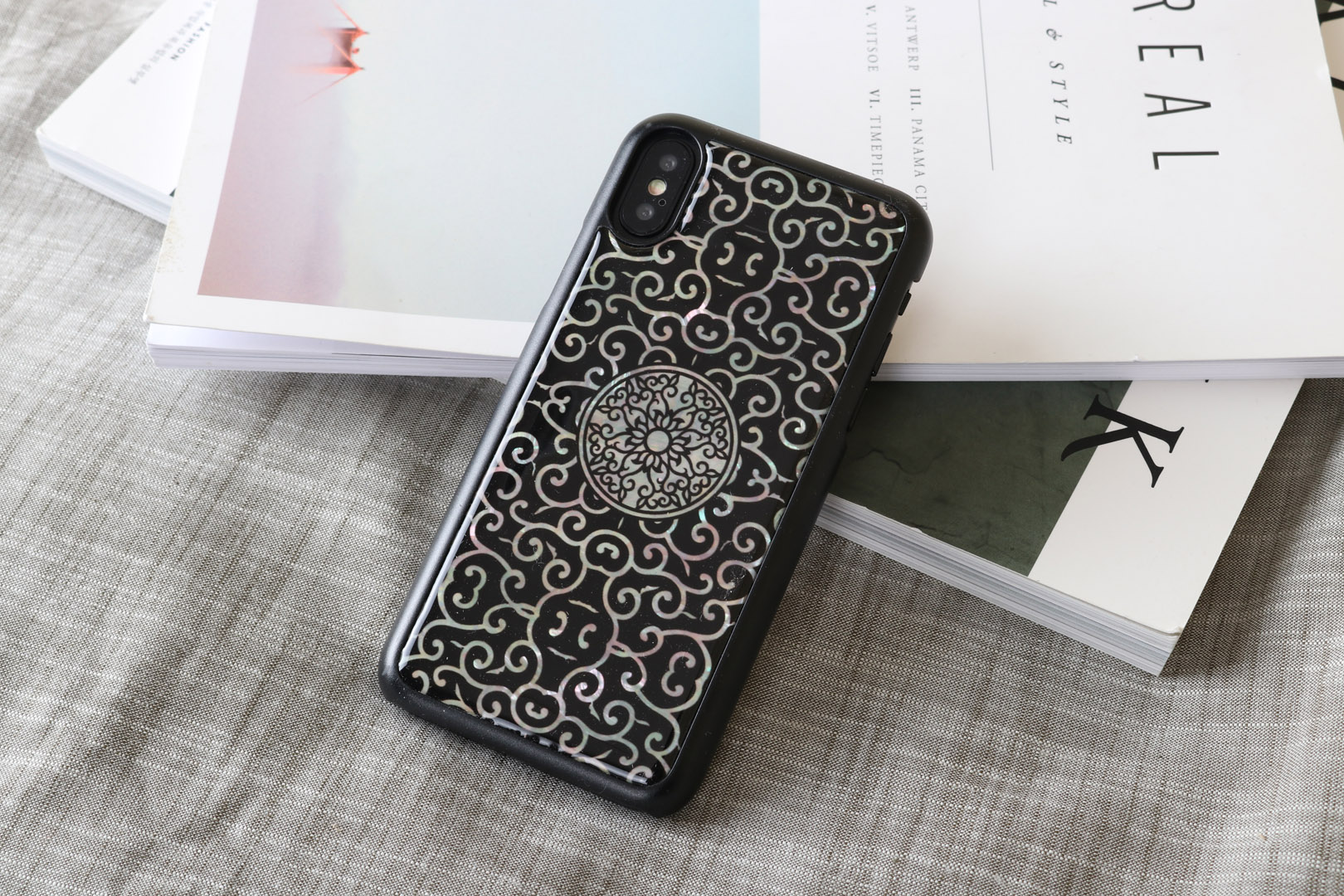 iKins iPhone XS/S Liana Black Case