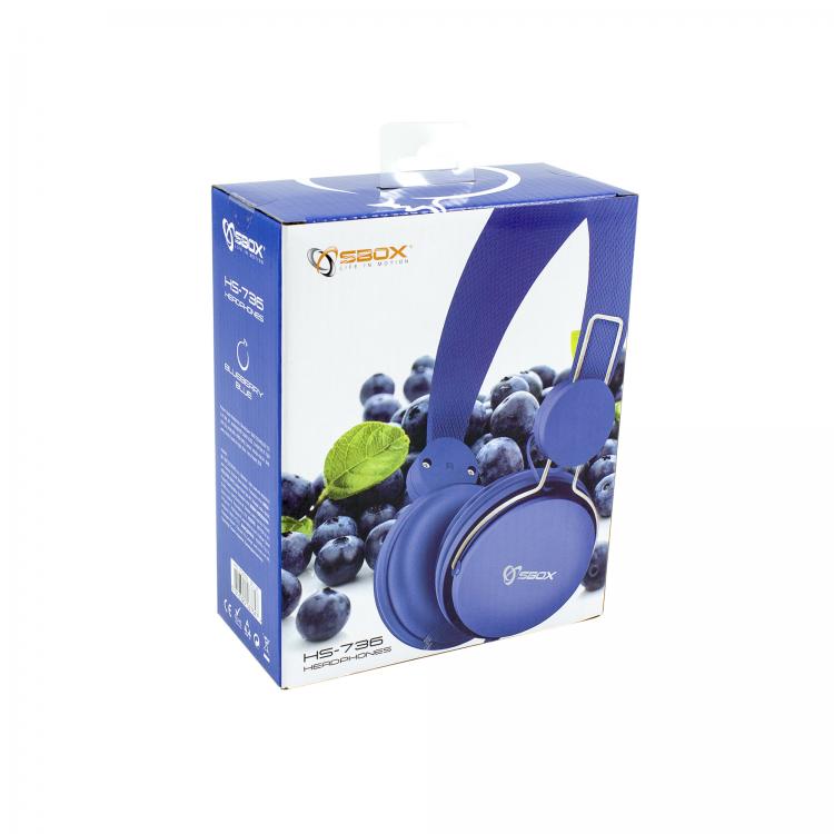 Sbox HS-736BL Blue Wireless Headset