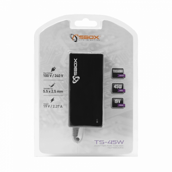 Sbox TS-45W adapteris Toshiba nešiojamiesiems kompiuteriams