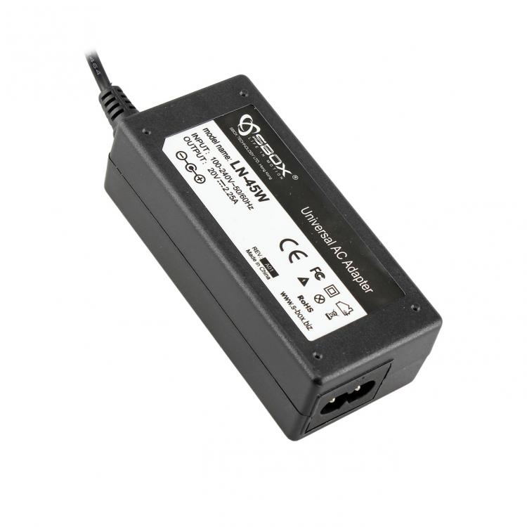 Sbox LN-45W Adapter for Lenovo Notebooks