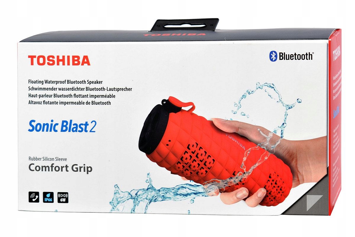 Toshiba Sonic Blast 2 TY-WSP80 Red