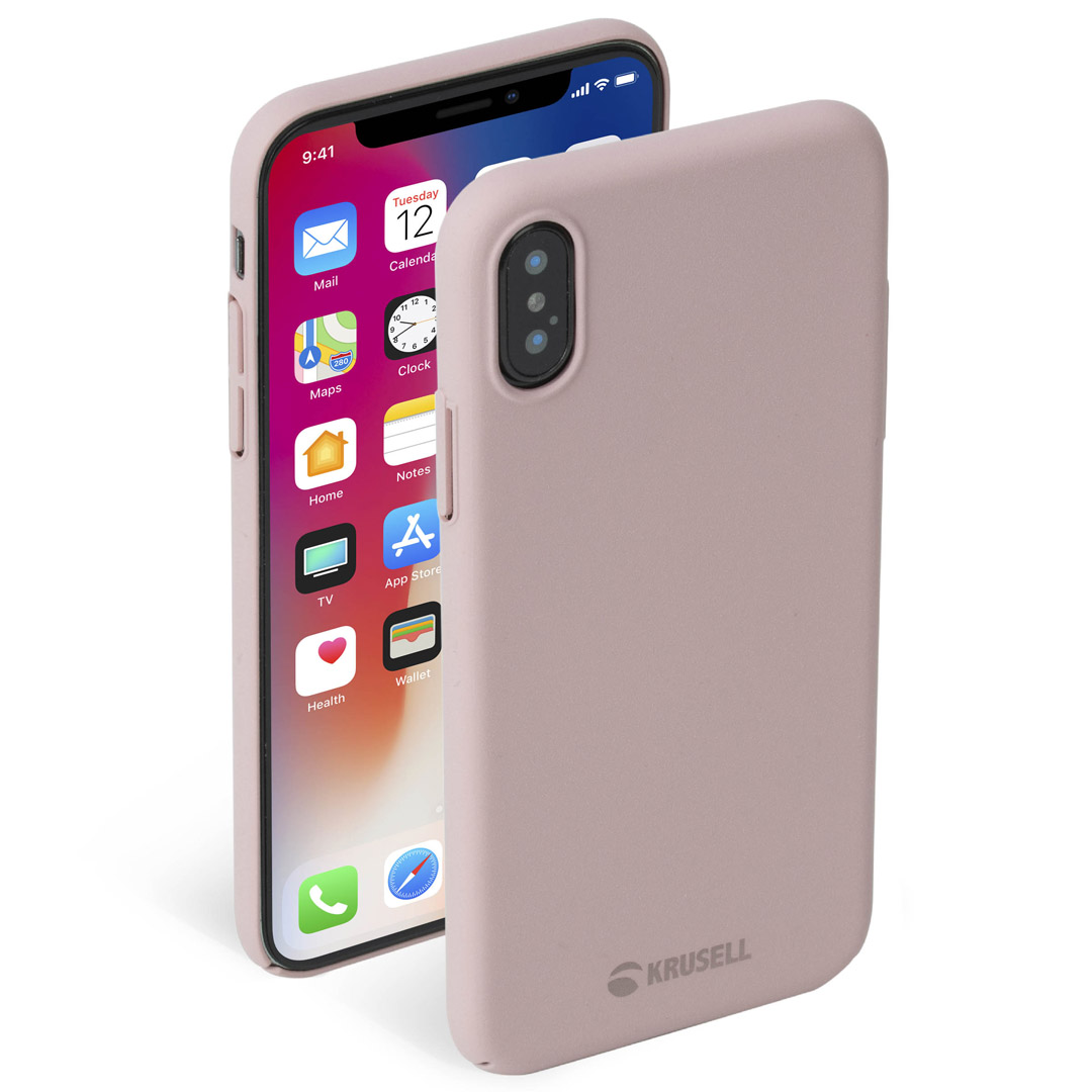 Krusell iPhone XS Max Vāks Putekļaini Rozā