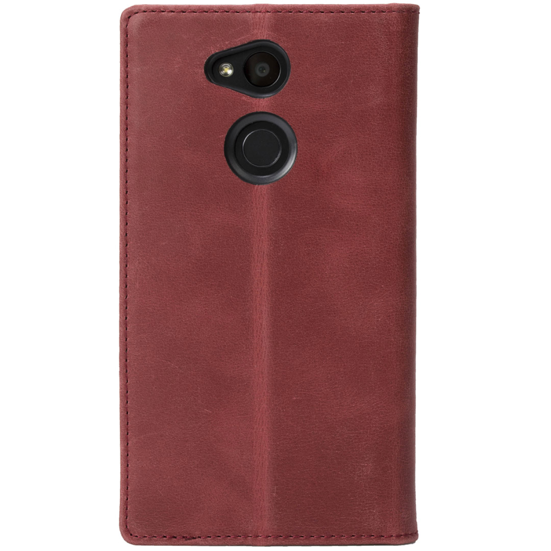 Krusell Xperia L2 Sunne Maki Maciņš Vintage Sarkanā