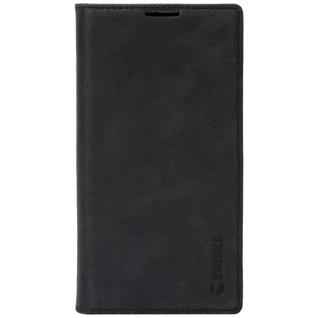 Krusell Sunne Sony Xperia L2 Wallet Case Vintage Black