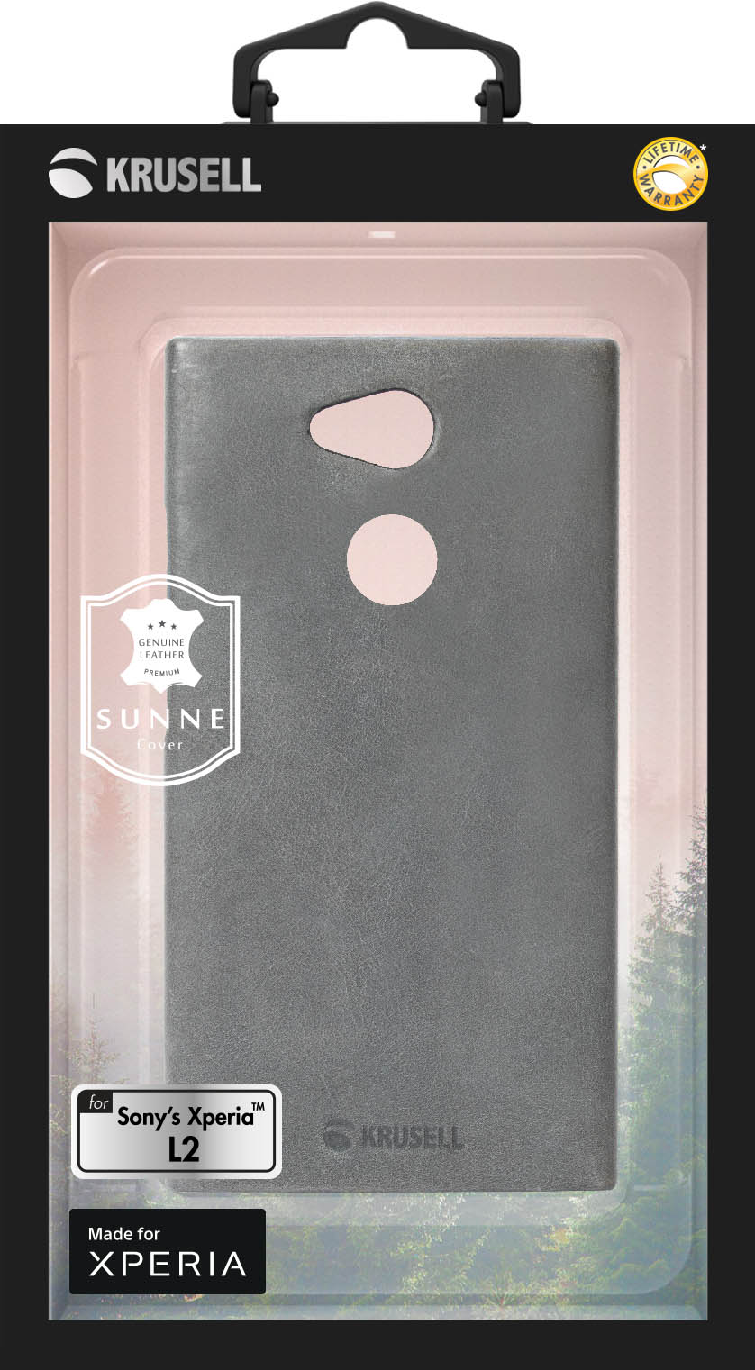 Krusell Sunne Cover Sony Xperia L2 Vintage Grey