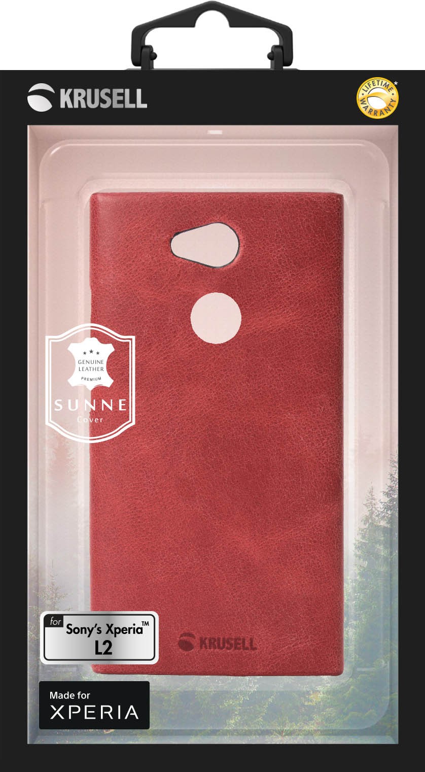 Krusell Sony Xperia L2 Vintage Red Sunne vāciņš