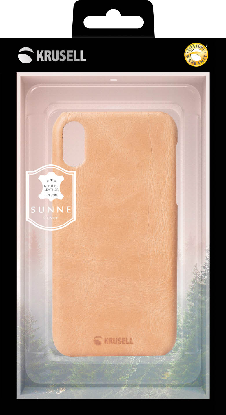 Krusell Sunne vāciņš iPhone XR vintage nude