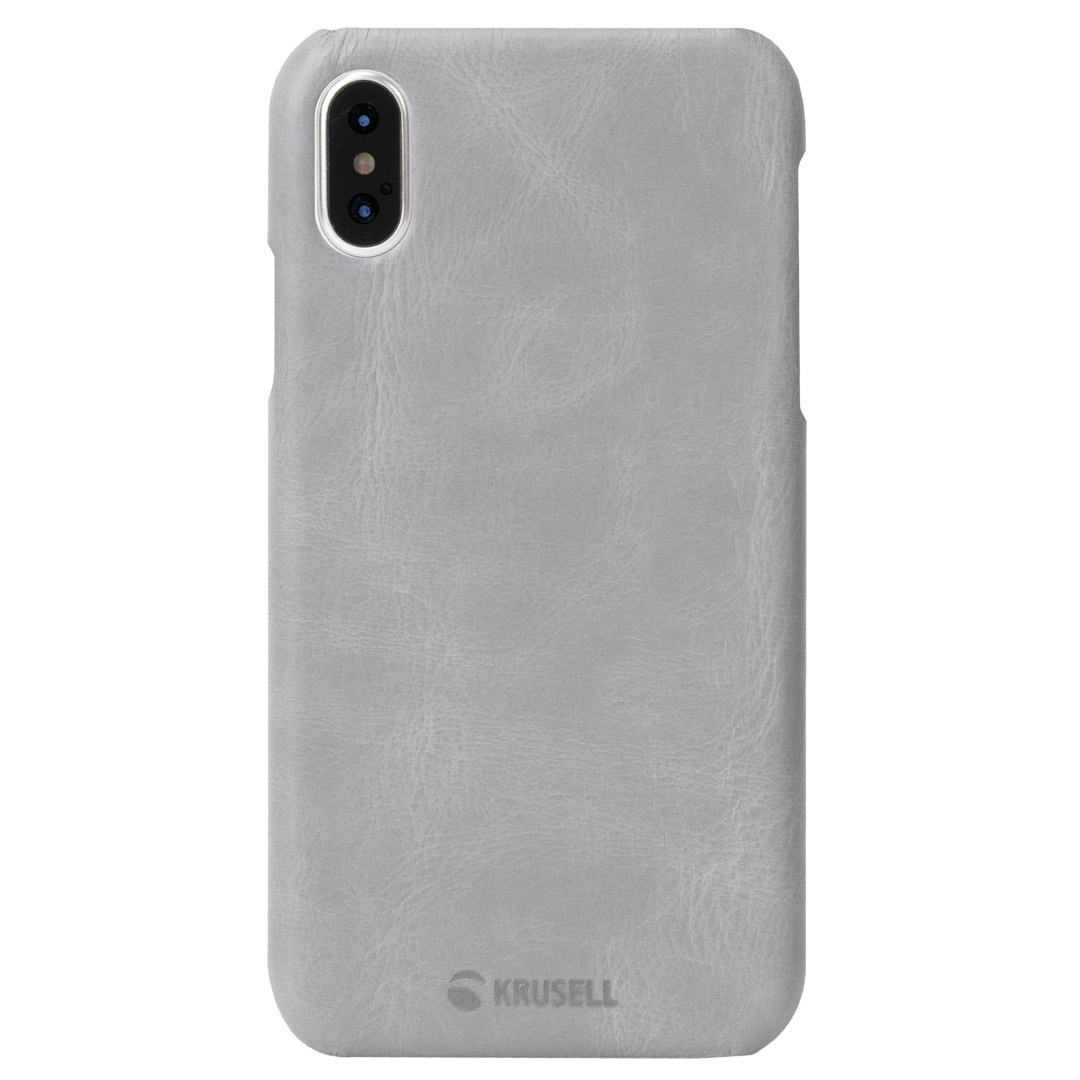 Krusell Sunne Vāks iPhone XS Vintage Pelēks