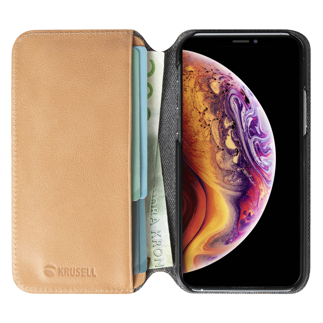 Krusell Sunne iPhone 11 Pro Max rahakott Vintage Nude