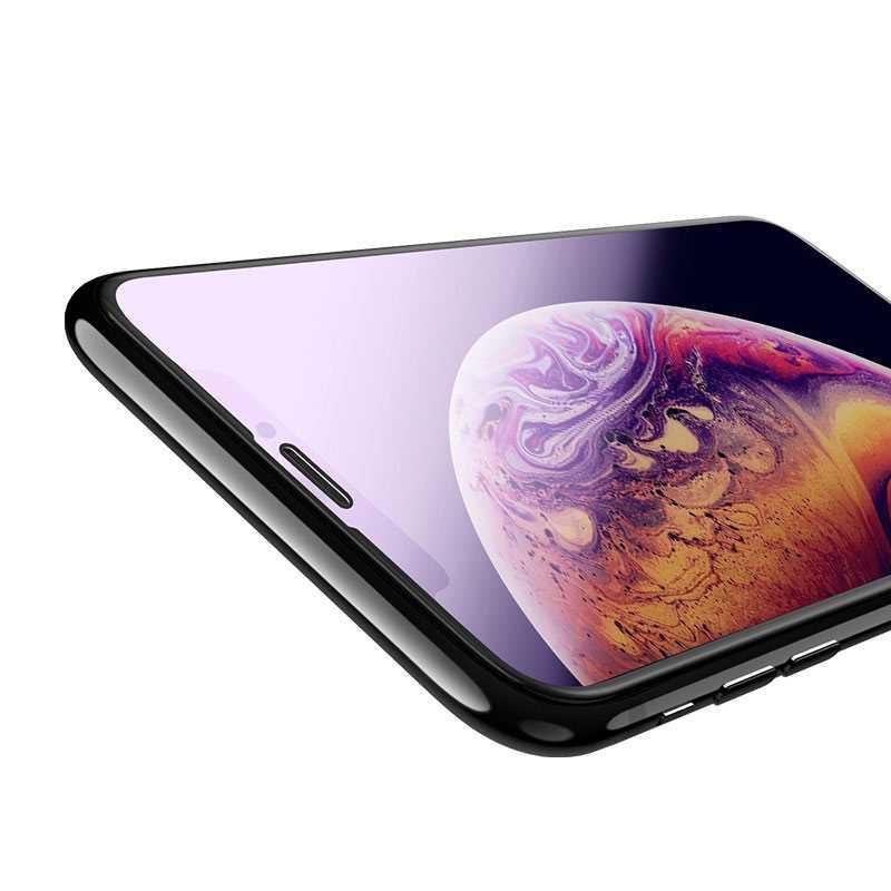 Devia iPhone XR Tempered Glass Anti-Blue Black 10-Pack