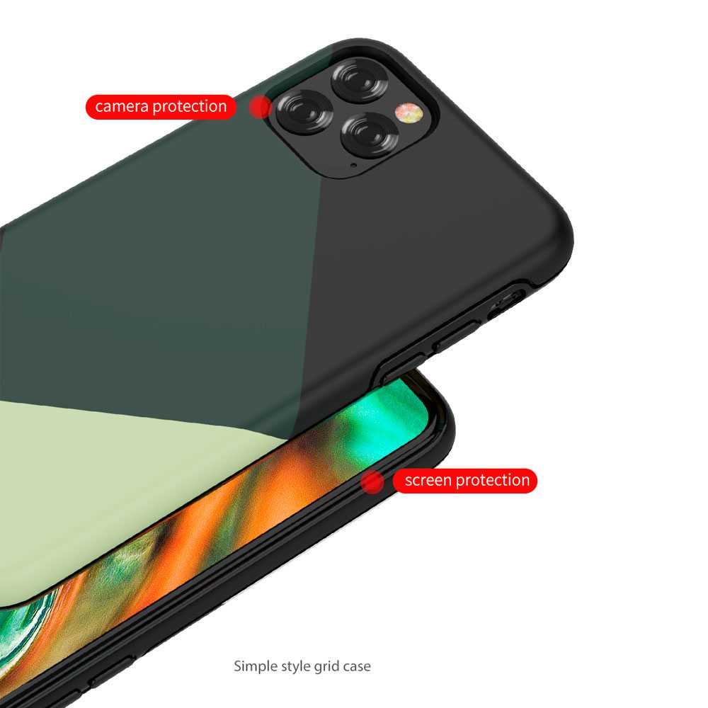 Devia iPhone 11 Pro Max Tinklelio Dėklas - Žalias