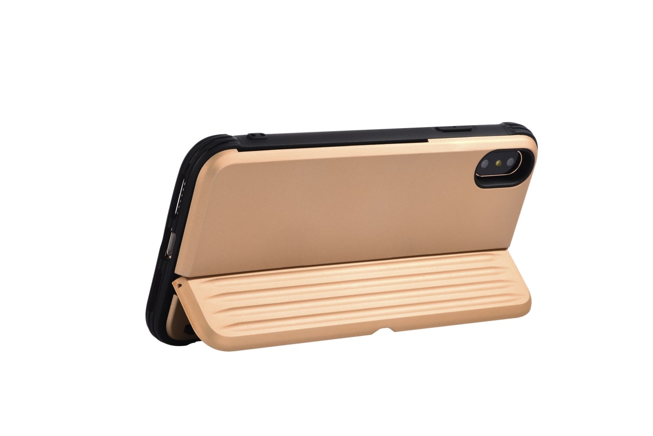 Devia H-Card Vāciņš iPhone XS Max Zelta