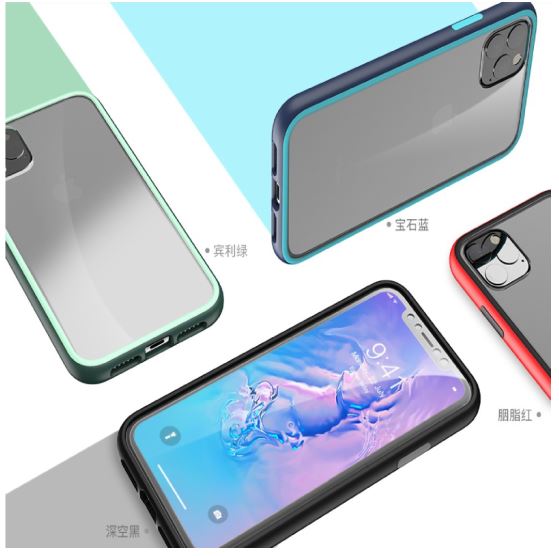 Comma Joy iPhone 11 Pro Zaļais Triecienizturīgs Maciņš