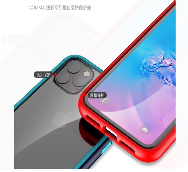 Comma Joy iPhone 11 Pro Zaļais Triecienizturīgs Maciņš
