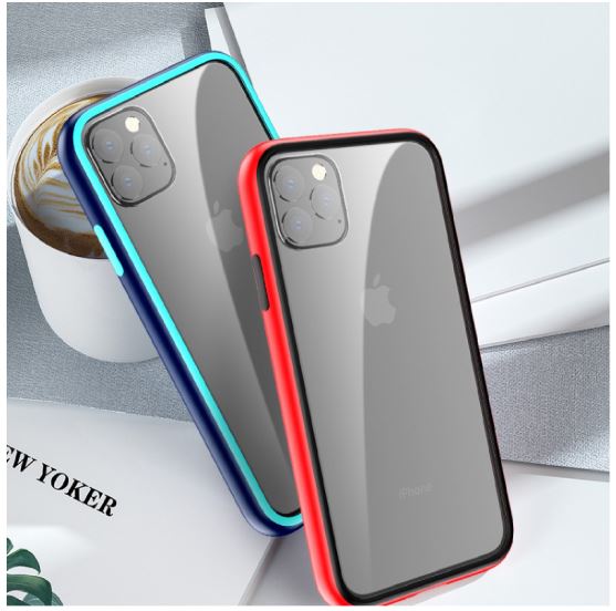 Comma Joy iPhone 11 Pro Max smūgiams atsparus dėklas juodas