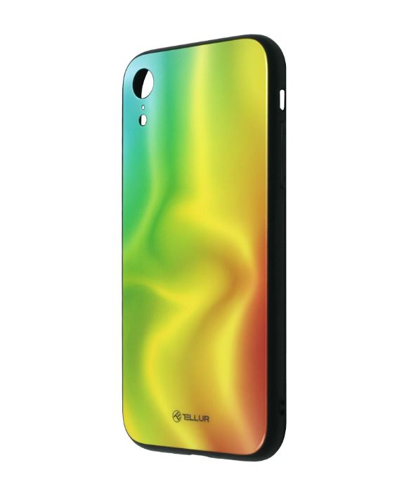 Tellur iPhone XR Dangtelis Stiklo Spauda Šilko Dizainas