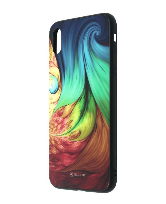 Tellur Чехол для iPhone XS Стеклянная Печать Завораживающий