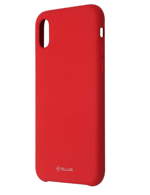 Tellur iPhone XS Silicone Cover Red