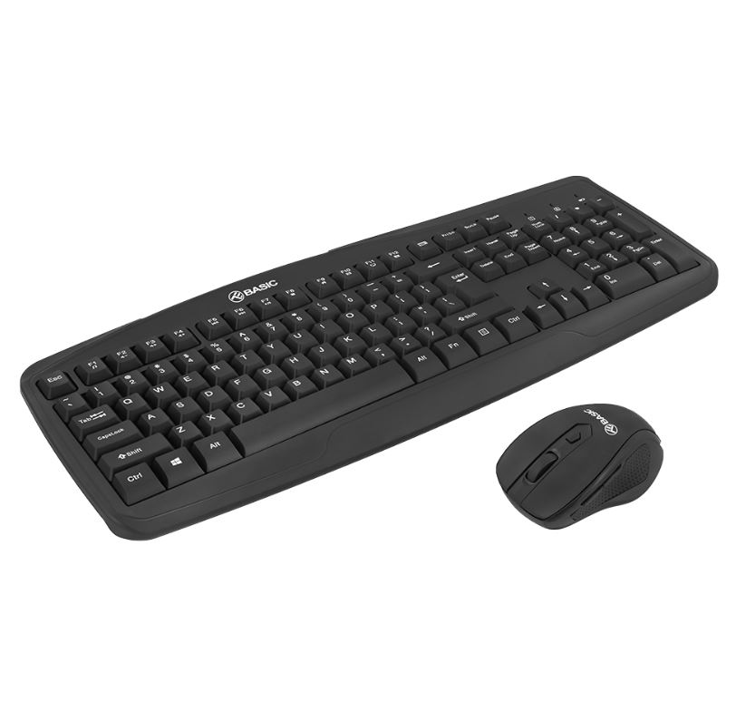 Tellur TLL511051 Belaidė Klaviatūra ir Pelė Juoda Komplektas
