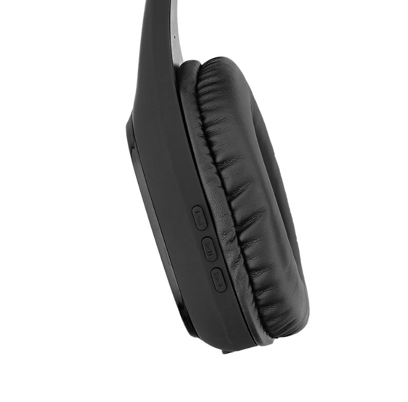 Tellur Pulse Black Bluetooth viršausinės ausinės