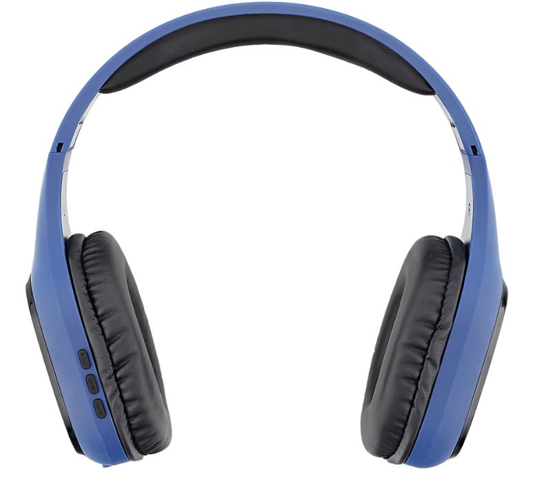 Tellur Pulse Blue Bluetooth Over-Ear Headphones