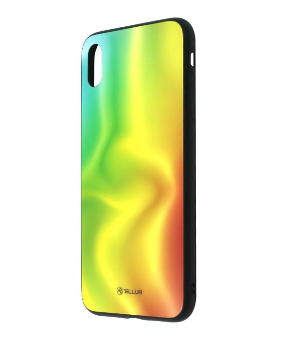 Tellur iPhone XS MAX Stiklo Atspausdintas Dangtelis Šilkas