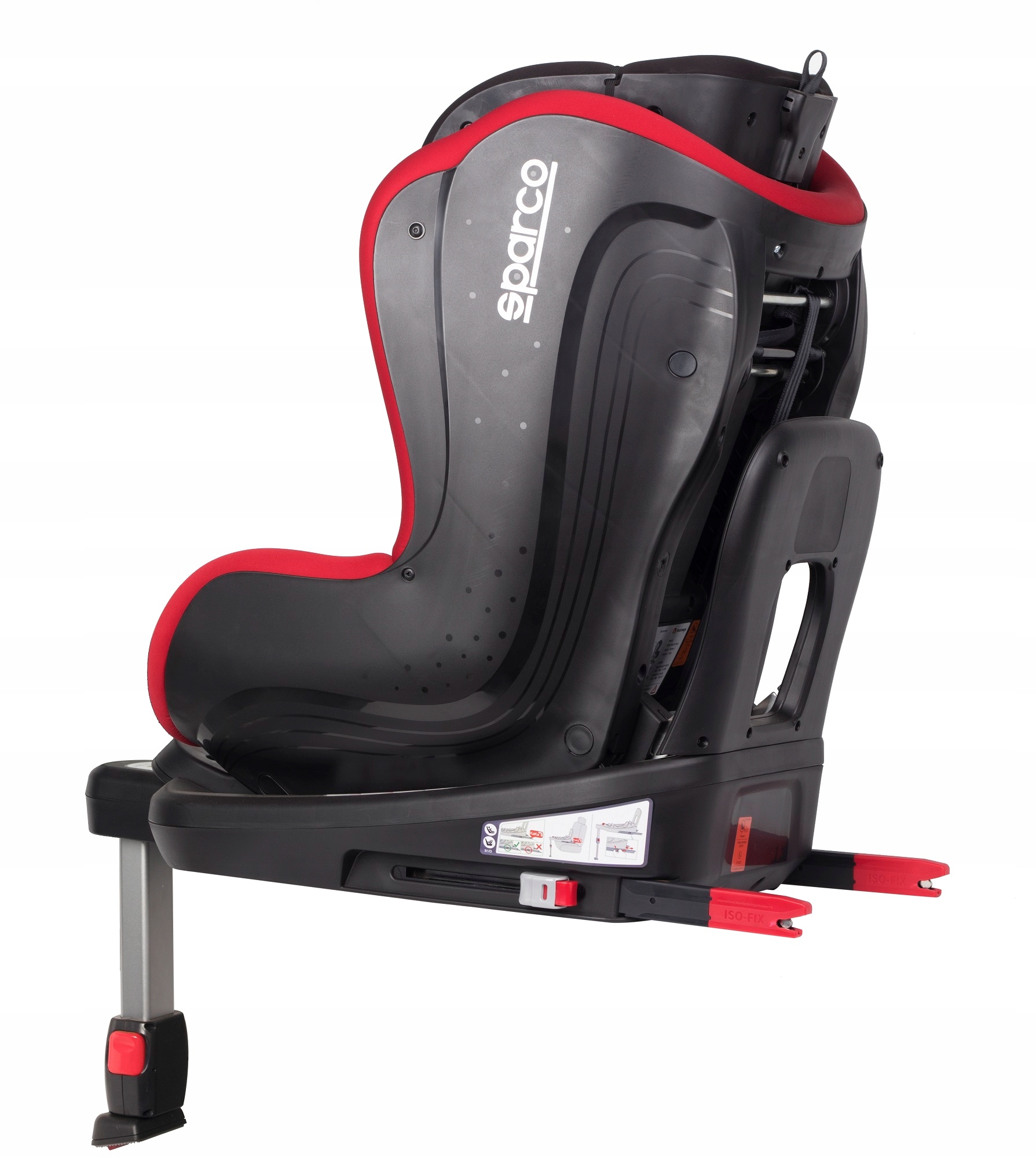 Sparco SK500I Black-Red (SK500IRD) Max 18 Kg