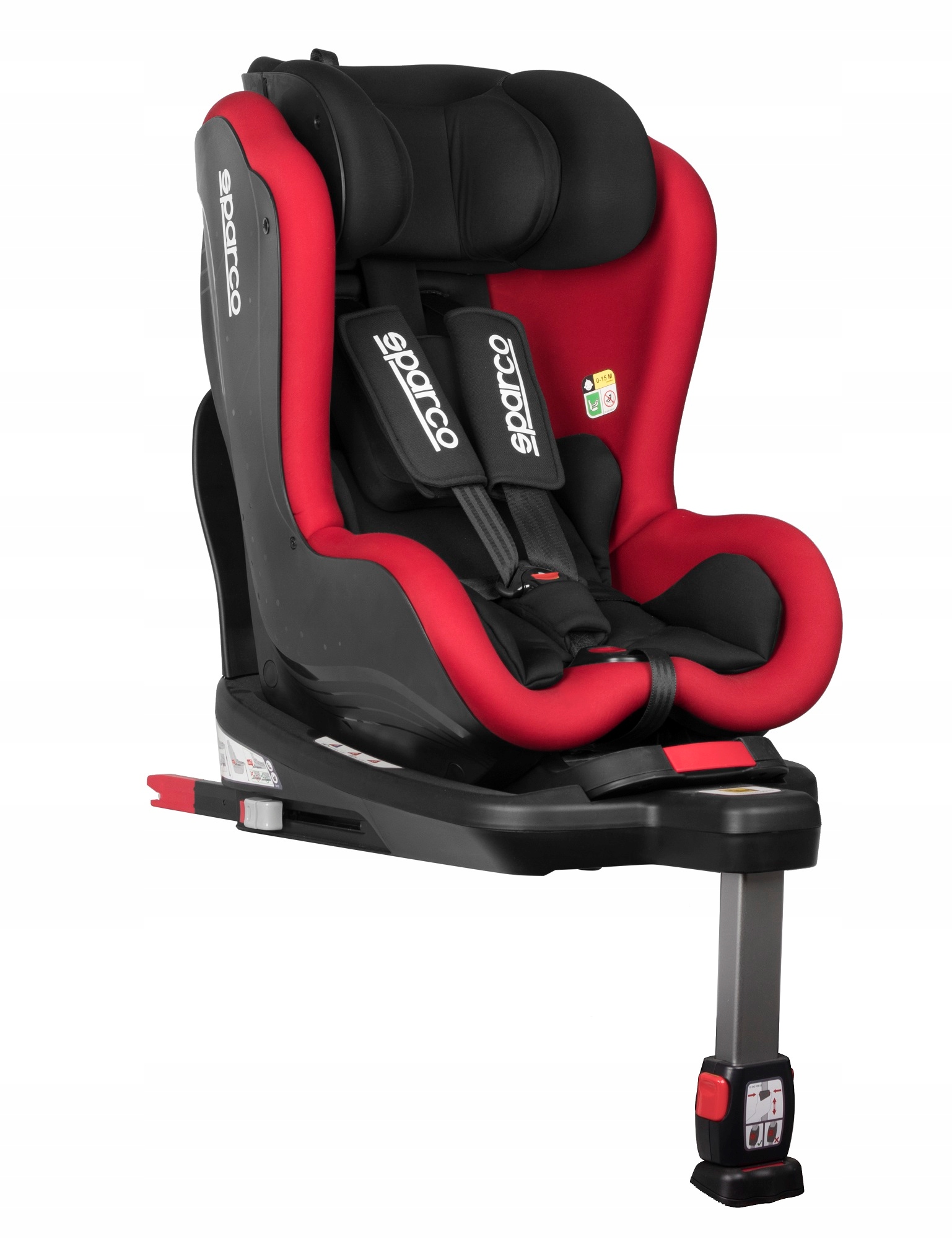 Sparco SK500I Black-Red (SK500IRD) Max 18 Kg