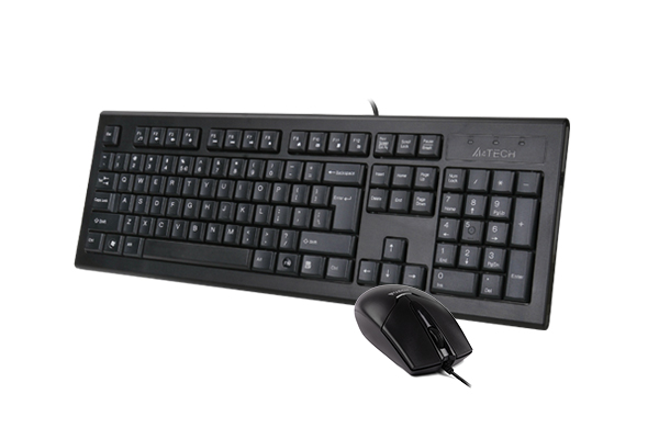A4Tech 46009 Mouse & Keyboard KR-85550 Black