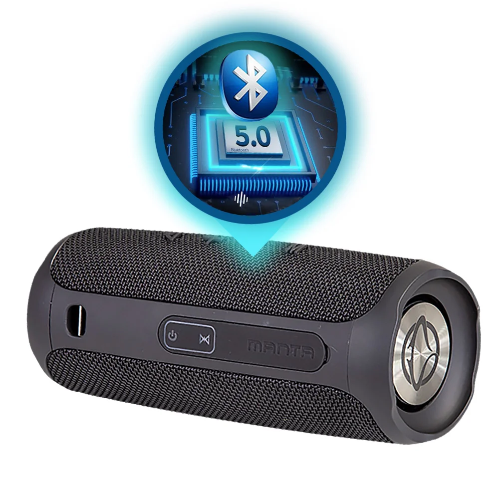 Manta SPK130GO BT Black nešiojama Bluetooth kolonėlė