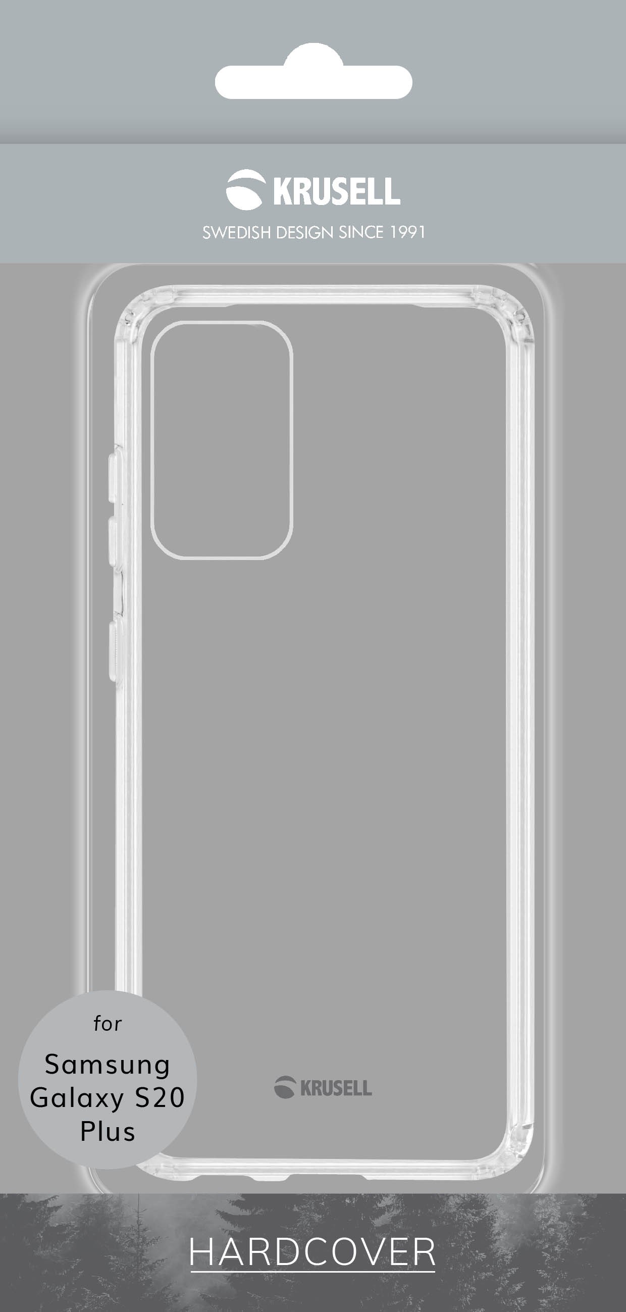 Krusell Galaxy S20+ Transparent HardCover