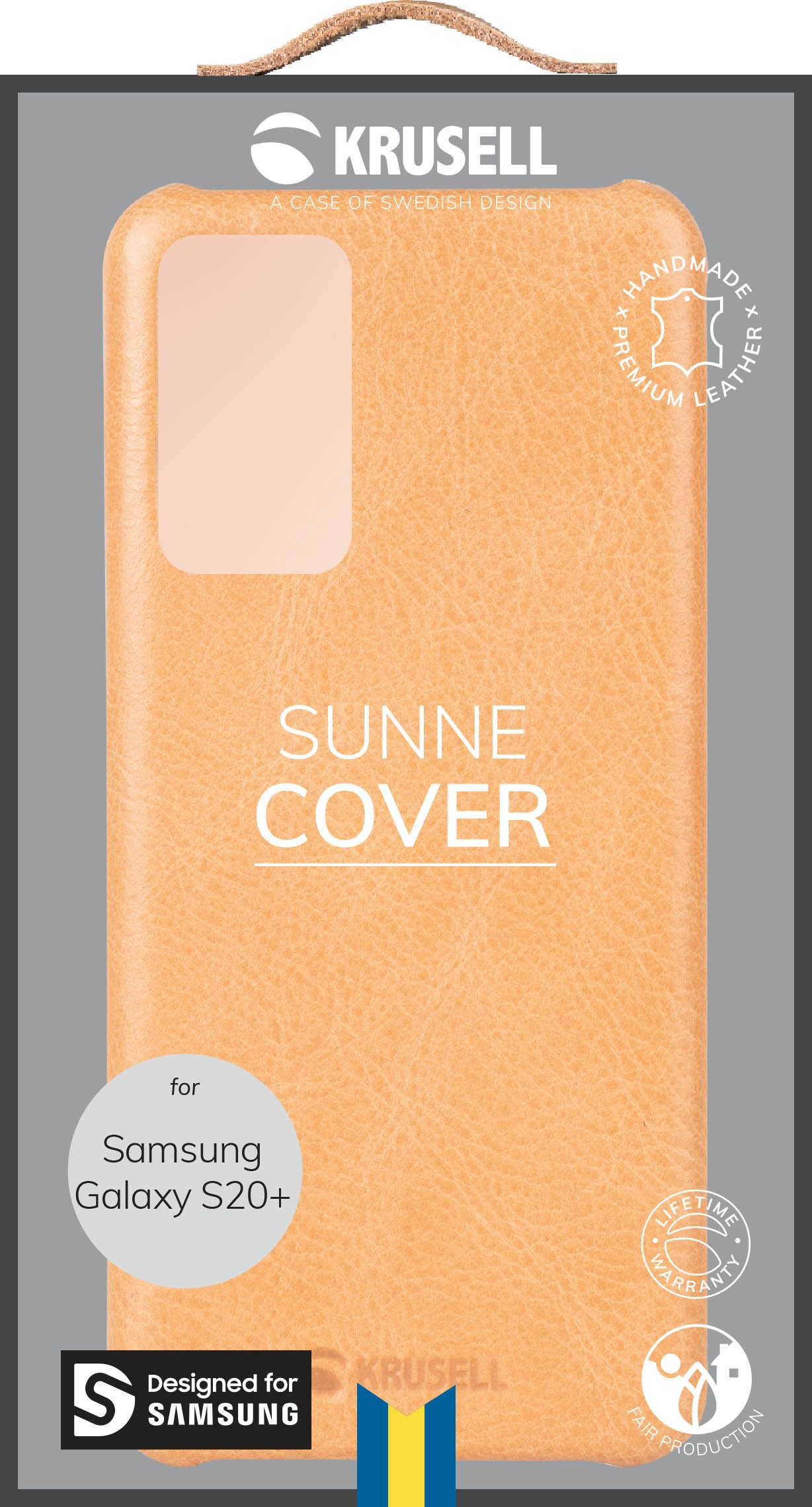 Krusell Sunne kate Samsung Galaxy S20+ Vintage Nude