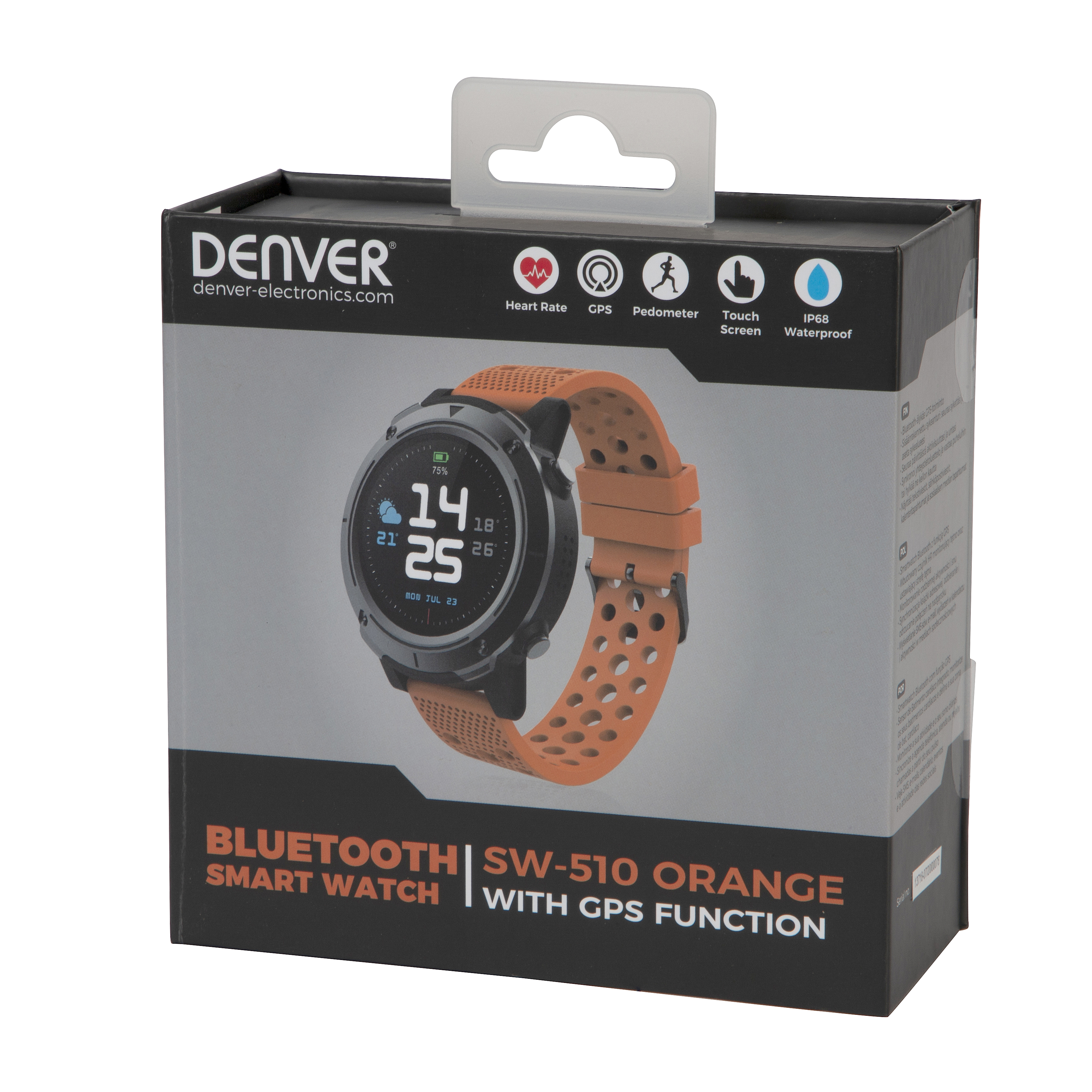 Denver SW-510 Nutikell Must & Oranž