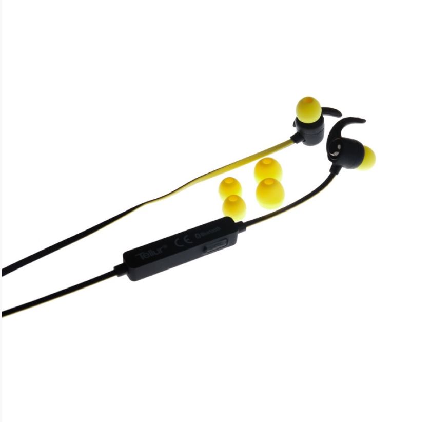 Tellur Sport Speed Series Kollane Bluetooth Kõrvaklapid