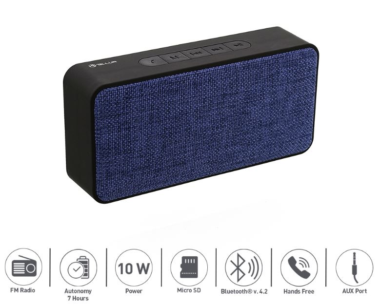 Tellur Lycaon Gray Bluetooth skaļrunis ar modeļa numuru