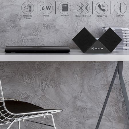 Tellur Nyx Bluetooth Speaker Black - Portable & Powerful