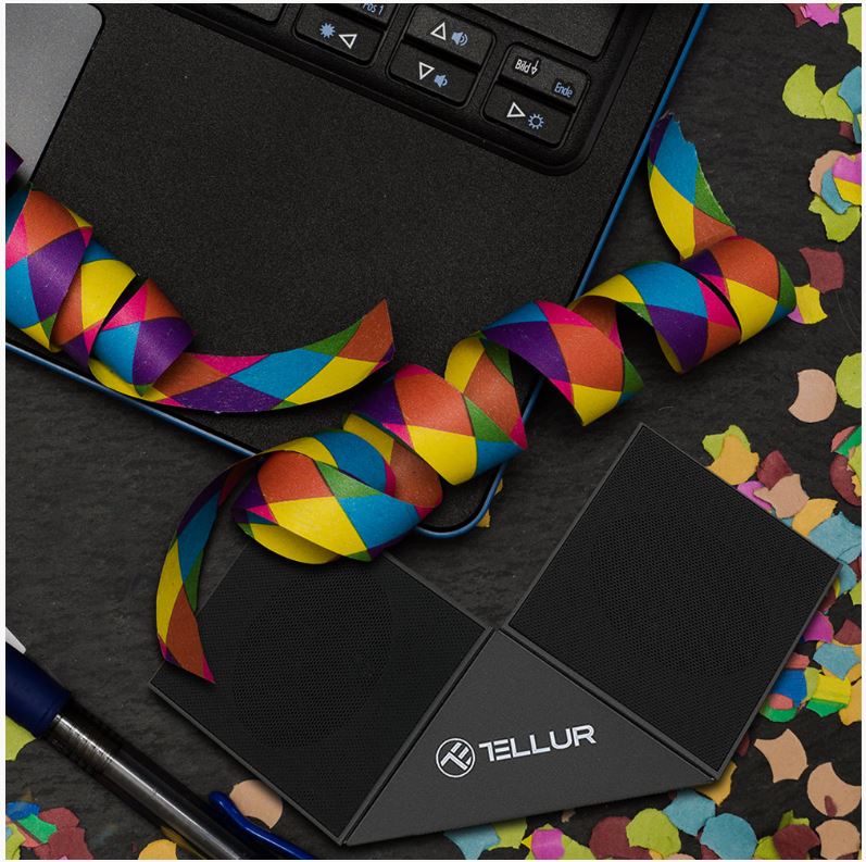 Tellur Nyx Bluetooth Speaker Black - Portable & Powerful