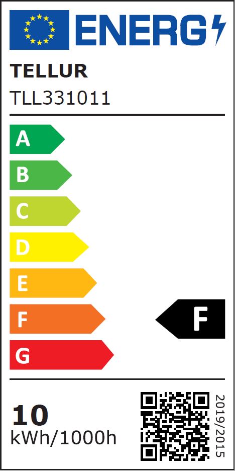 Tellur TLLLB04 Viedā Spuldze E27 RGB Balta Silta
