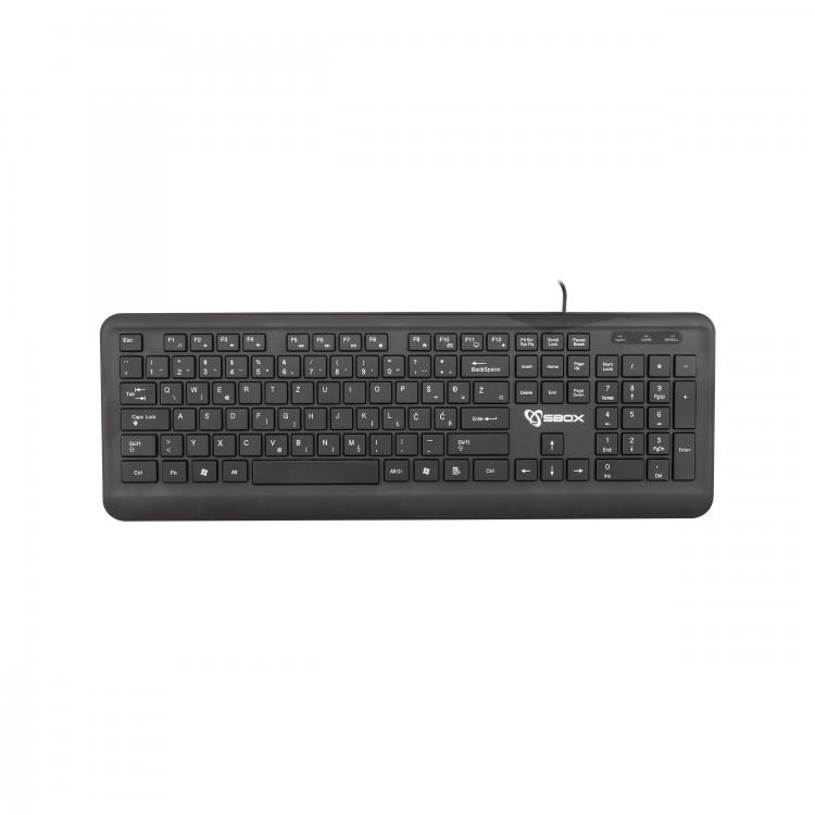 Sbox K-19 Ergonomiline Mehaaniline Klaviatuur