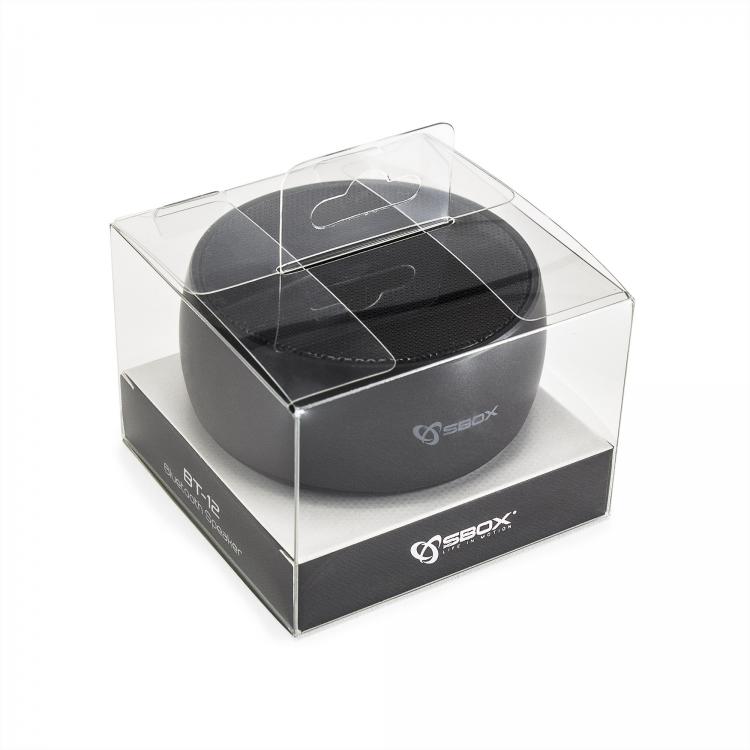 Sbox BT-12 Juodas Bluetooth Garsiakalbis