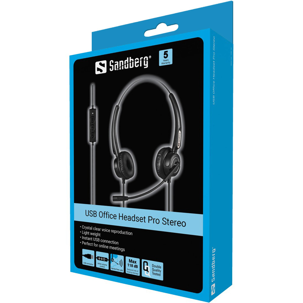Sandberg 126-13 Pro Stereo USB Office Headset