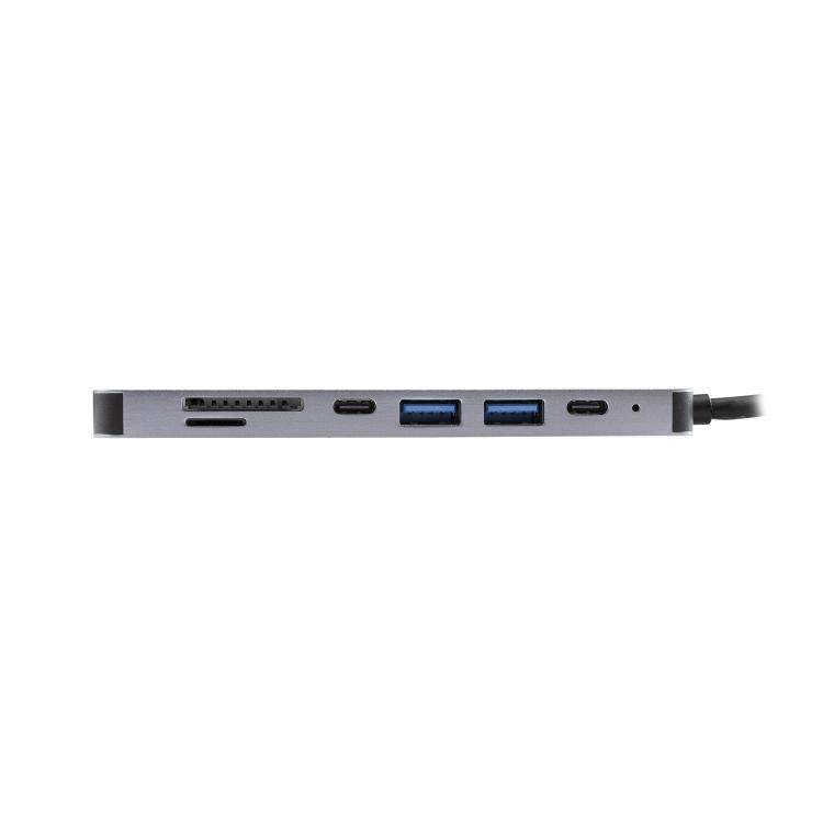 Sbox TCA-71 7-в-1 Type-C концентратор с PD и HDMI