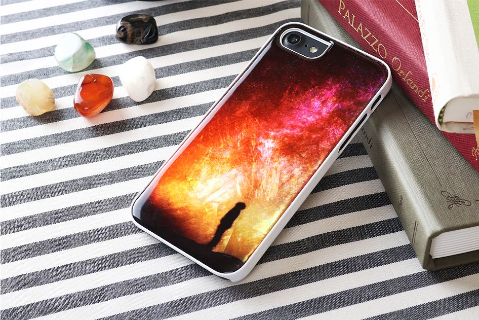iKins iPhone 8/7 Starry Night Case - White