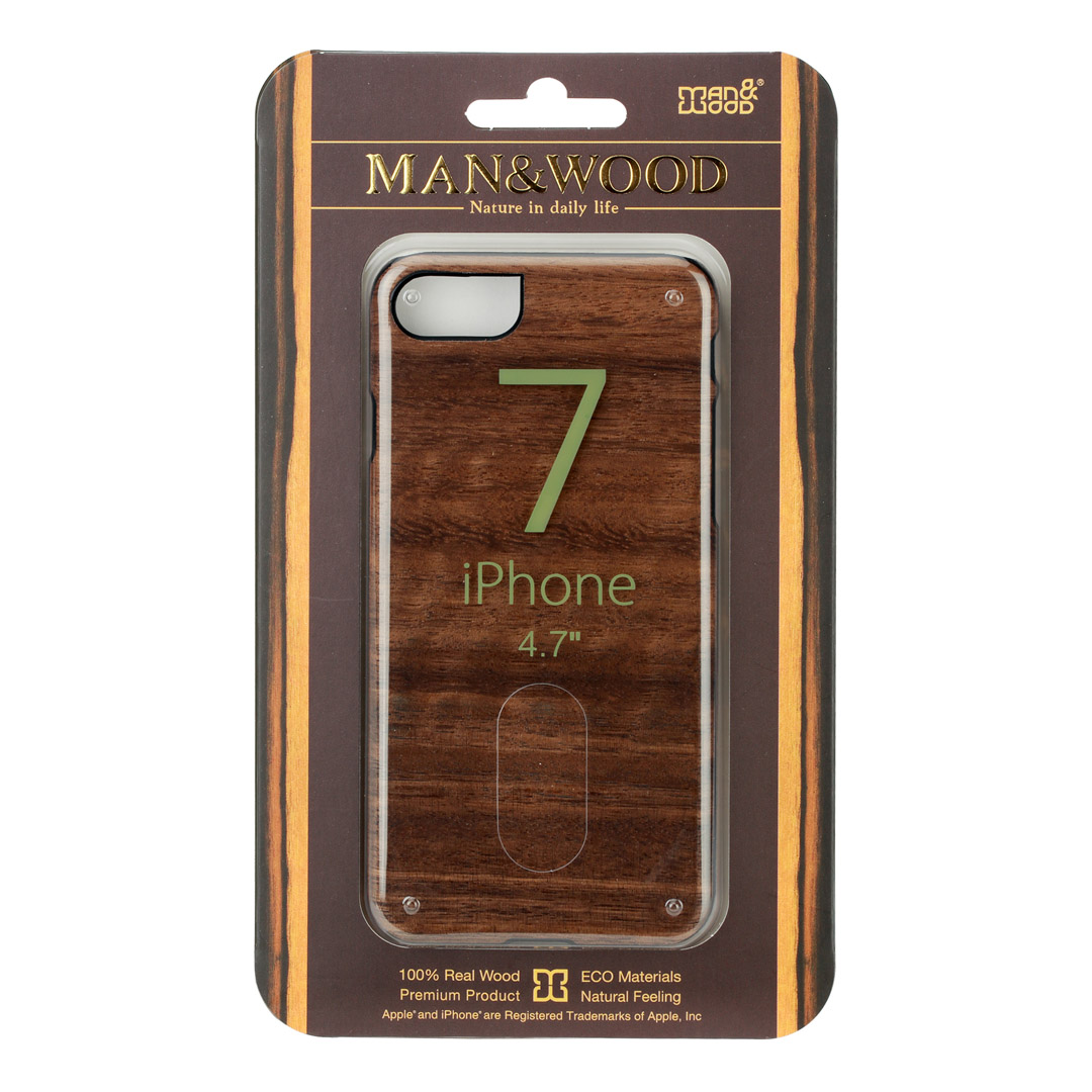 MAN&WOOD iPhone 7/8 Black Koala Case