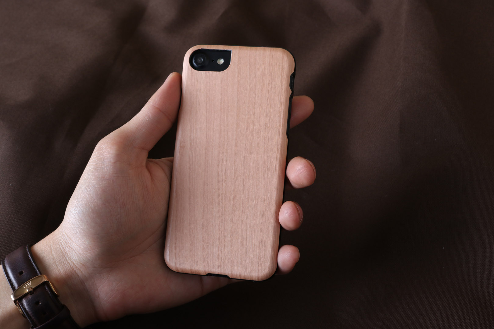 MAN&WOOD iPhone 7/8 Ampero Black Case