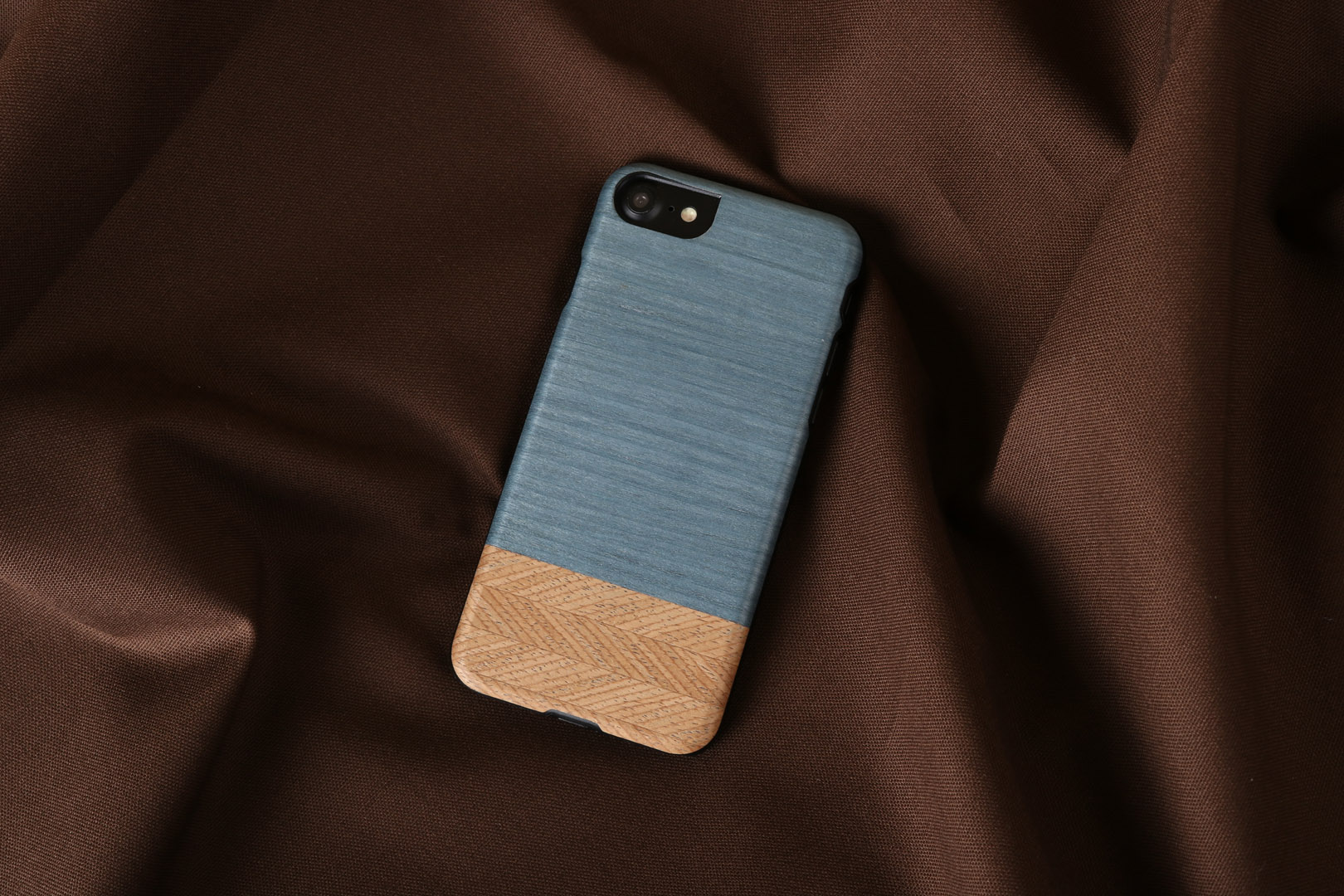 MAN&WOOD iPhone 7/8 Case Denim Black